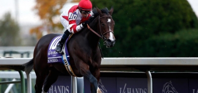 Songbird Towers Over Six Rivals in $400,000 Santa Anita Oaks